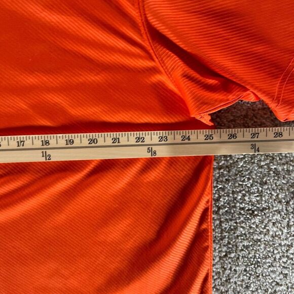 Clemon Tigers Shirt Mens 2XL XXL Orange Striped Athletic Colosseum NCAA Football - Picture 11 of 13